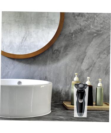 Frcolor 2-St Bearmstay Riser - Electric Razor Stand & Organizer | Acrylic Storage for Safety Razors Combs & Knives | 11x8.5x4.5cm - International Shipping Available - Buy Online on GoSupps.com