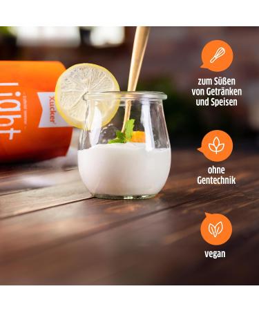 Xucker Light Erythritol Sugar Replacement - 0 Calorie Vegan Tooth-Friendly - 4x1kg Refill Pack - Shop Internationally! - Buy Online on GoSupps.com