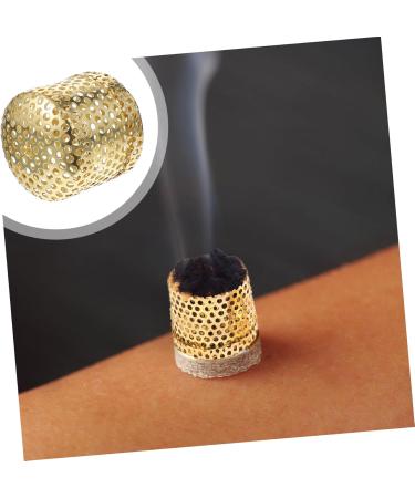 FOMIYES 20 Pcs Smokers T-Tool Shower Spray | Travel Lighter Floods Moxibustion Burner Apparatus Holder for Moxa Sticks - Copper Metal Braces - Buy Online on GoSupps.com