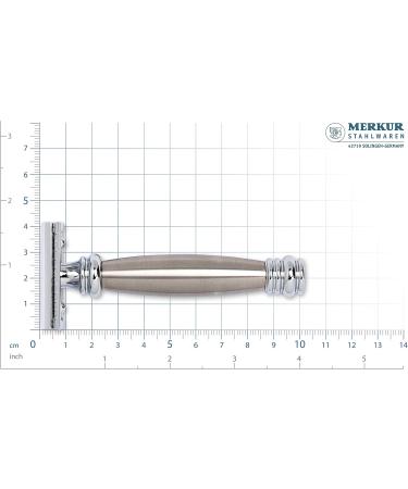 Merkur 43.002 Adjustable Heavy Razor - Chrome Stainless Steel | Premium Shaving for Men | International Shipping Available - Buy Online on GoSupps.com
