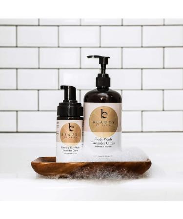 Lavender Citrus Foaming Face Wash - Gentle Hydrating Cleanser for Acne-Free and Clear Skin | Sensitive Skin Friendly | 4.2 Fl Oz - Buy Online on GoSupps.com