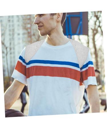 Happyyami Shoulder Protector Warm Shoulder Strap Workout Shoulder Brace Shoulder Support Brace Grey Spandex - Buy Online on GoSupps.com
