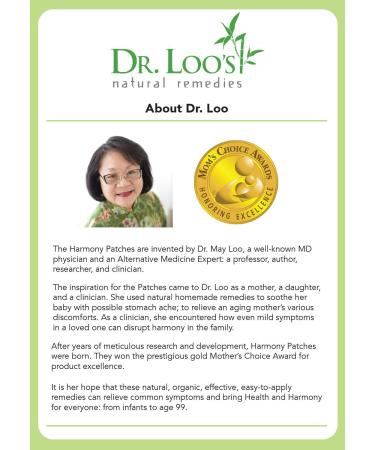 Dr. Loo s Natural Child Patches for Cough Congestion Allergies for 1 5 Years Old 6 Patches. - Buy Online on GoSupps.com