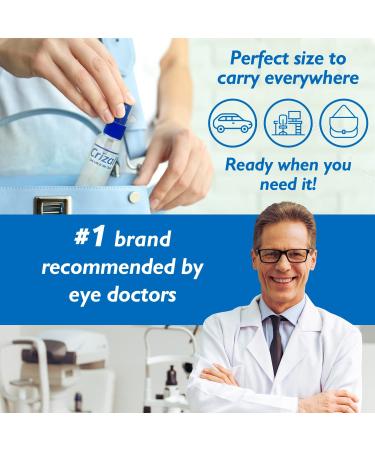 Crizal Eye Glasses Cleaning Spray - Doctor Recommended Lens Cleaner for Anti Reflective Lenses - 2oz Spray, 4 Pack - Buy Online on GoSupps.com