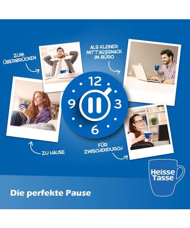 Hot Tomato Mozzarella Soup with Crispy Croutons - 12 Pack (450ml) | Ready in 2 Minutes - Perfect Snack - Buy Online on GoSupps.com