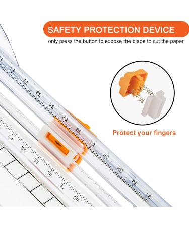 Replacement Blades for Firbon Weenkler Evteck Flisin Paper Cutter Paper Cutter Trimmer Blade with Security Safeguard Design for A4 Carstock Photo and Wrapping (4 Packs) - Buy Online on GoSupps.com