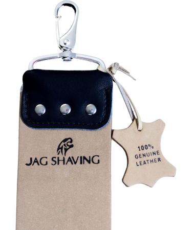 JAG Shaving Leather String Strips - Razor Sharpener for All Blades - Straight Shaver Angler - Brown Knife Strips with Hook - Buy Online on GoSupps.com