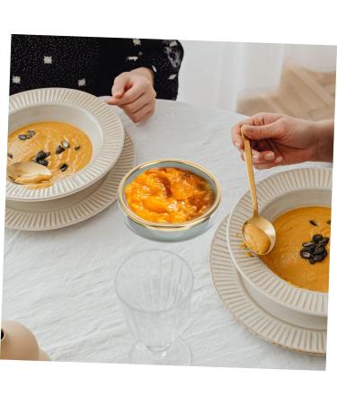 LABRIMP 4pcs Ceramic Saucer Japanese Soy Sauce Dishes Ice Cream Bowl Soy Sauce Plates Appetizer Plate Sauce Bowls Condiments Bowl Vinegar Dish Nordic Ceramics Seasoning Bowl - Buy Online on GoSupps.com