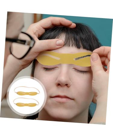 Mipcase 60 Pcs Eyebrow Practice Skin Eyebrow Fake Skin Eyebrow Headband Eyebrow Trimming Practice Tools - Buy Online on GoSupps.com