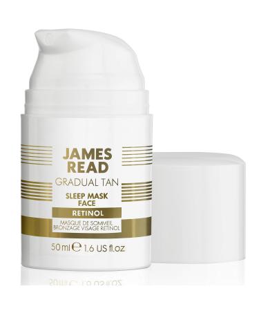 James Read Sleep Mask Overnight Gradual Tan for the Face with Retinol Light to Medium Tone 50ml