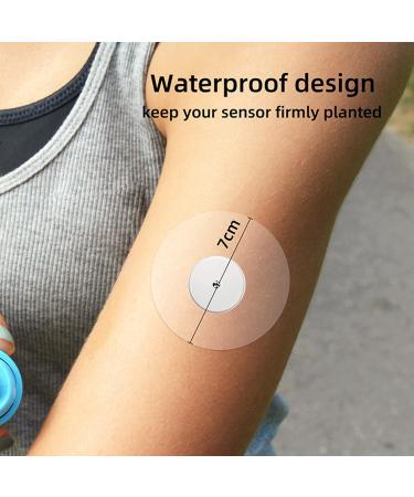 Freestyle Libre Plasters Sensor Covers - Waterproof Sports Round Adhesive-Free (20 Pack) - Buy Online on GoSupps.com