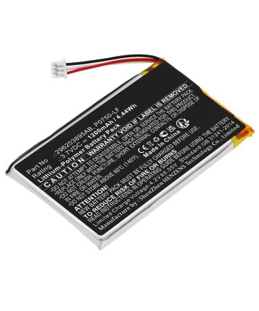 Synergy Digital Credit Card Reader Battery Compatible with Ingenico P0750-LF Credit Card Reader (Li-Pol 3.7V 1200mAh) Ultra High Capacity Replacement for Ingenico P0750-LF Battery