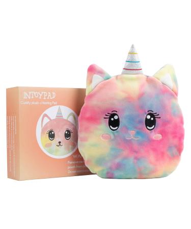 Intoypad Unicorn Microwavable Heating Pads for Pain Relief  Cramps  and Menstruation with Lavender Scent