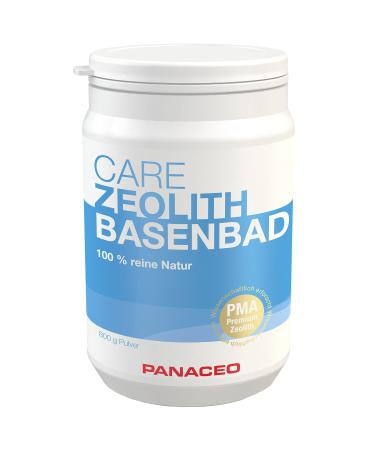 Panaceo Zeolite Base Bath 800 g - Detoxification through the skin suitable as a full bath sitz bath or foot bath