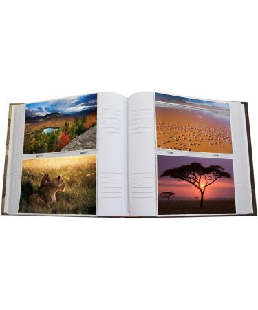 Kenro HOL124 Global Traveller Memo Photo Album - Brown, 200 Photos, 7x5 Inch - Buy Online on GoSupps.com