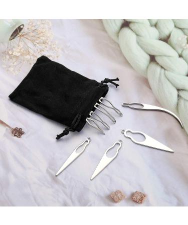 8-Piece Dreadlocks Tool Set for Sisterlocks & Extensions - Hair Locking & Tightening Accessories for Christmas Braids (Silver) - Buy Online on GoSupps.com