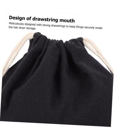 DRESSOOS 12 Pcs Hair Dryer Storage Bag Hair Dryer Bag Storage Bags Hair Dryer Drawstring Bags Fabric Black - Buy Online on GoSupps.com