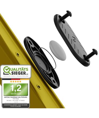 Tinytag - Bicycle bracket for Apple Airtag - including e -book and safety screws - Perfect hiding place for your GPS Tracker - universally suitable Airtag bracket Black (new version) - Buy Online on GoSupps.com
