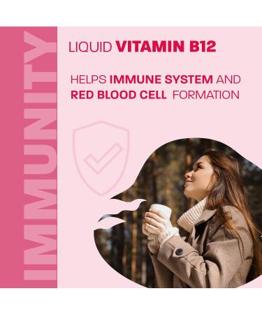 Vitamin B12 Liquid 250ml 50 Doses - Great Taste - 1000mcg - For Kids and Adults - Fast Absorption - Vegan - Non-GMO Gluten Free No Sugar Added - Made in Canada 250 ml (Pack of 1) - Buy Online on GoSupps.com