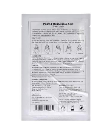 Nykaa Naturals Skin Secrets Bubble Sheet Mask - Pearl & Hyaluronic Acid | Hydrating Face Mask for Improved Skin Texture | 0.67 oz - International Shipping Available - Buy Online on GoSupps.com