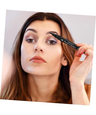 PLAFOPE 4pcs Eyeliner Makeup Pencils for Eyes Ink Liner Makeup Long-lasting Eye Pencil Eye Stamp Black Abs - Buy Online on GoSupps.com