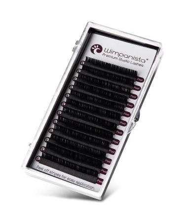 Buy Flat Silk Eyelashes C Curl - 0.15mm Individual Eyelashes for Extensions (8mm) - International Shipping Available - Buy Online on GoSupps.com