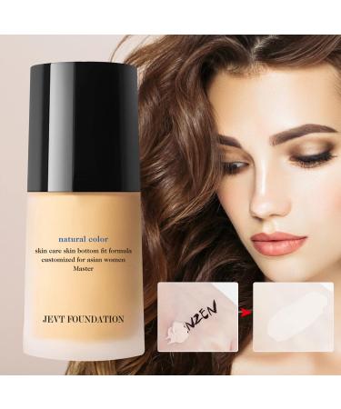 Aeihevo Liquid Facial Foundation Lightweight Fair Porcelain Cream Long Lasting Oil Control Makeup Cream Cosmetics for Women and Girls Spots Skin Eyes Hepvet - Buy Online on GoSupps.com