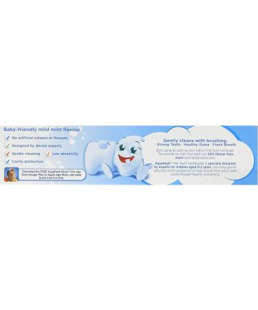  Aquafresh Aquafresh Milk Tooth Toothpaste 50 ml Box of 4 - Buy Online on GoSupps.com