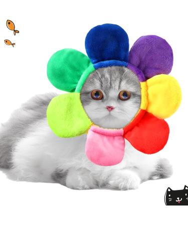 Fun Cat Hat & Cute Rabbit Ears Costume for Cats and Small Dogs Perfect Party Accessories for Kittens & Puppies - Buy Online on GoSupps.com