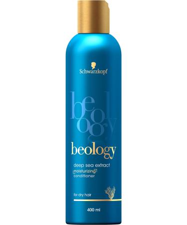Schwarzkopf beology moisturising conditioner for dry hair with deep sea extract pack of 3 (3 x 400 ml)
