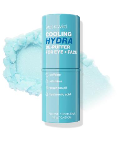 wet n wild Cooling Hydra De-Puffer Soothing Face Makeup Primer Stick with Vitamin E & Caffeine Instant Skin Refreshments for All Skin Types and Complexions Vegan & Cruelty-Free