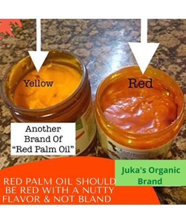 Juka's Organic Co. Red Palm Oil - 100% Organic, Authentic, Sustainable & All-Natural From Africa - 67.6 Fl OZ - Buy Online on GoSupps.com
