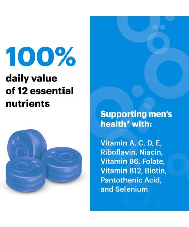 Voost Men's Multivitamin Gummies - Vitamin A B C D & Zinc Supplement for Daily Health - Blueberry Pomegranate Flavored - 90 Count - Buy Online on GoSupps.com