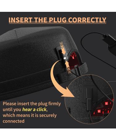 iKeener Casque de Croissance des Cheveux 120pcs Double Longueur D'onde Casque LED Th rapie la Lumi re Rouge pour les Cheveux pour Femmes et Hommes 5 Niveaux de Luminosit et 2 Modes de Pulsation Noir - Buy Online on GoSupps.com