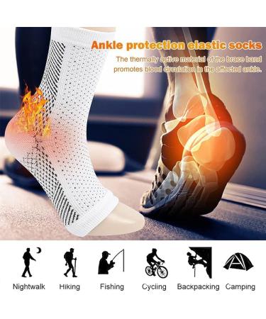 Buy Comprex Ankle Sleeves for Sleep | Compression Socks for Pain Relief | Supportive Foot Sleeves for Men & Women - International Shipping Available - Buy Online on GoSupps.com