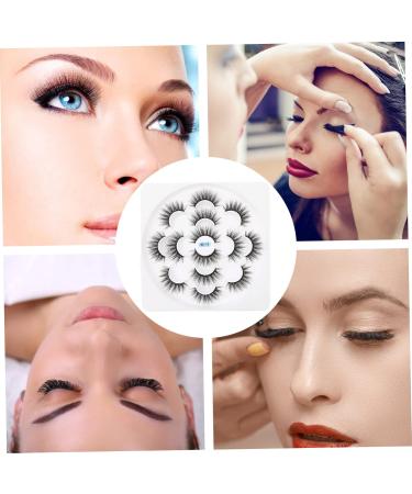 minkissy 1 Box 6d False Eyelashes 3d Eyelashes Beauty Accessories Cosmetics Eye Lashes Makeup Accessories Fake Eyelashes Wispy Lashes Dense Makeup Eyelashes Lashes Bulk Chemical Fiber - Buy Online on GoSupps.com