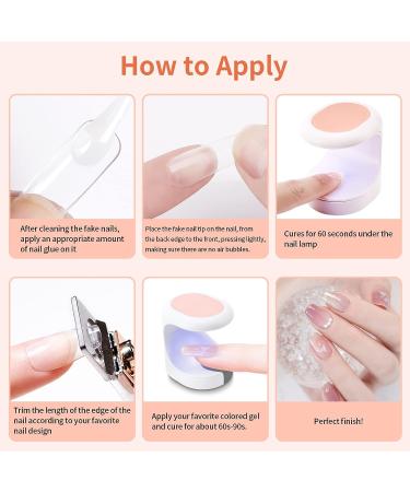 Mini UV LED Nail Lamp - Portable Nail Dryer for Gel Nails | Quick Drying Art Tools - Travel/Home DIY (Pink) - Buy Online on GoSupps.com