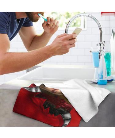 Chucky Horror Microfiber Washcloth Towel 28.7 x 13.8 Inches - Soft & Absorbent - Buy Online on GoSupps.com