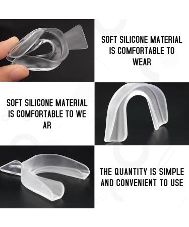 Teeth Whitening 4Pcs Teeth Whitening Kit Mouth Trays Resuable Gum Shield for Whitening Teeth Grinding Guard Suitable for Bruxism Athletes Tooth Whitening and So on - Buy Online on GoSupps.com