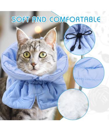 Cat Cone Collar Adjustable Cat Recovery Collar Lightweight Waterproof Protective Cat Collar Soft Pet Recovery Collar Prevent Dogs Cats From Licking Wounds (S) - Buy Online on GoSupps.com