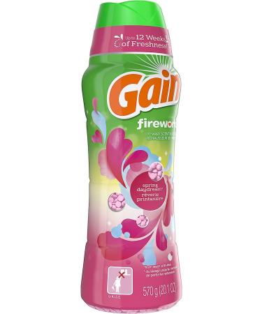 Gain Fireworks Laundry Scent Booster Beads - Spring Daydream 20.1 fl oz - HE Compatible - Buy Online on GoSupps.com