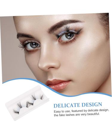 POPETPOP 3 Pairs False Lashes Fake Lashes for Party Cosplay Fake Lashes Colored Lashes Colored Fake Lashes Imitation Eyelash Set - Buy Online on GoSupps.com