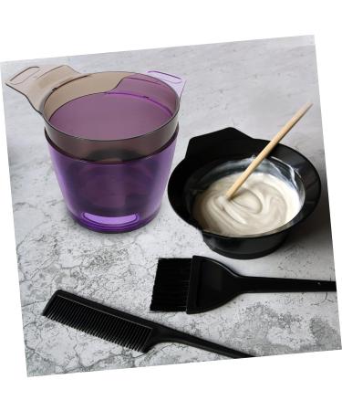 Vaguelly 2pi ces Gobelet M langeur Pour Cheveux Bol De Teinture Transparent Outil De Coloration Pour Coiffeur Set De Bols De M lange Pour Produits De Coloration Capillaire - Buy Online on GoSupps.com
