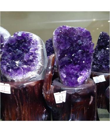 Amethyst Rough Stone Amethyst Quartz Cluster - Uruguayan Chakra Reiki Balancing - Buy Online on GoSupps.com