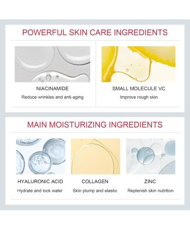 Niacinamide Skin Care Set | Korean Anti-Aging Facial Gift Box | Complete Beauty Routine Kit for Women & Girls - Buy Online on GoSupps.com