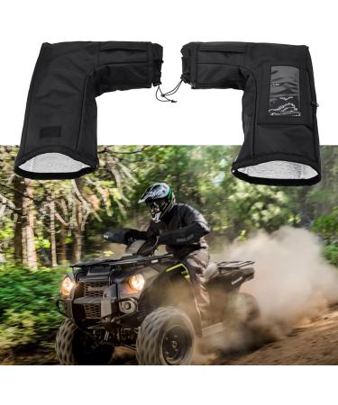 Muloo Waterproof Winter ATV Gloves Windproof Handlebar Mitts for Men & Women Perfect for Motorcycle Snowmobile Riding Durable - Buy Online on GoSupps.com