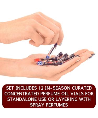 Ultimate Feminine 33-Piece Rotating Arabian Fragrance Discovery Sampler Set (Seasonal Rotation) - Premium Perfume for Women with Oud Scent Samples for Current Season - Buy Online on GoSupps.com
