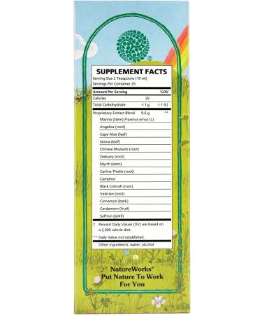 Swedish Bitters by Natureworks - 8.45 Fl Oz | Herbal Digestive Tonic - Buy Online on GoSupps.com