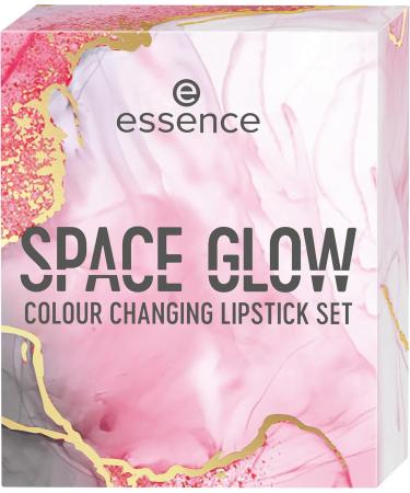 Essence Space GLOW COLOUR CHANGING Colour-Adapting Lipstick Kit Natural Acetone-Free Vegan No Microplastic Particles Gluten-Free 1 Piece - Buy Online on GoSupps.com