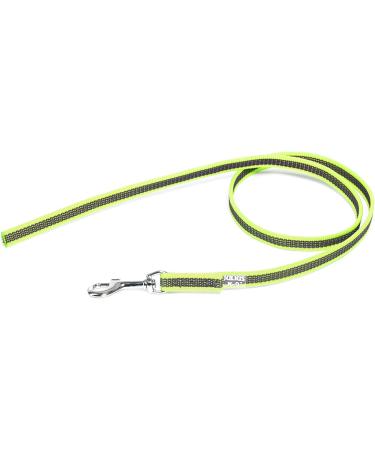 IDC Color & Gray Rubberized Leash 14mm x 1m - Neon Gray | Durable & Stylish Dog Leashes for International Shipping - Buy Online on GoSupps.com